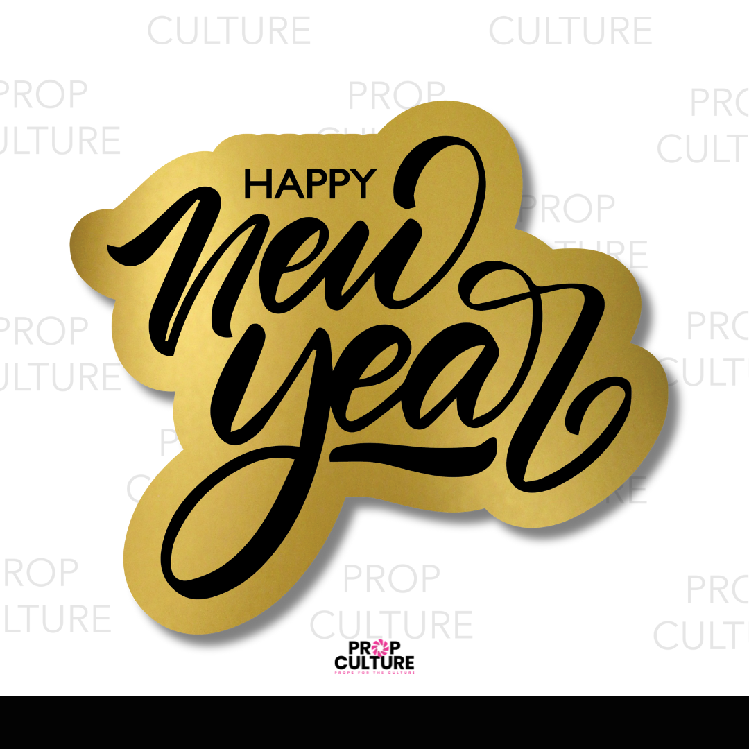 Happy New Year Word Prop