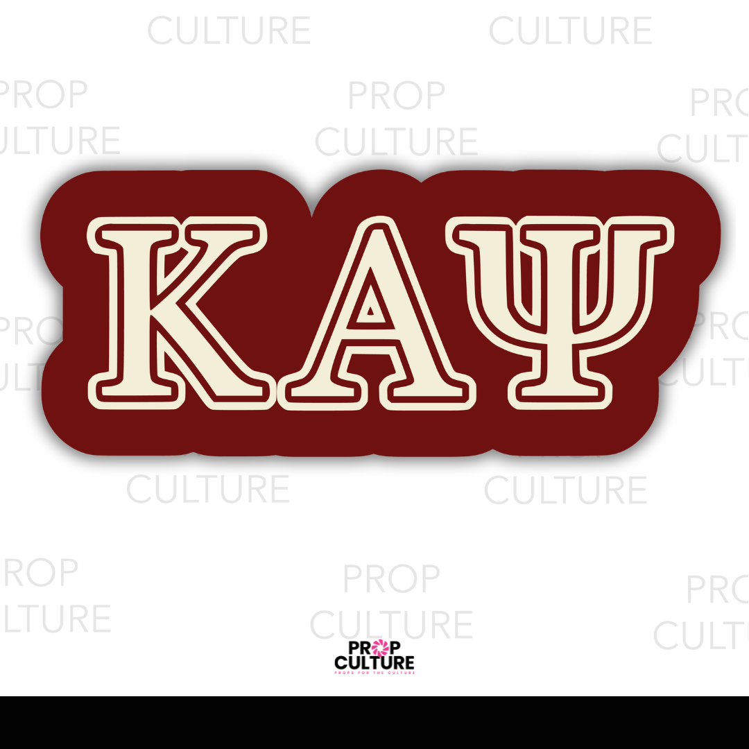 Kappa Alpha Psi Word Prop {Backordered - Est to ship wk of 11.10}