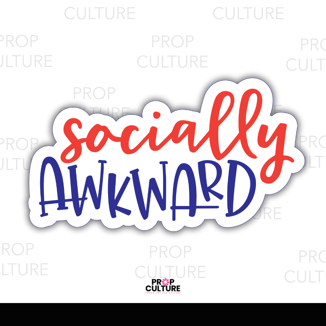Socially Awkward Word Prop
