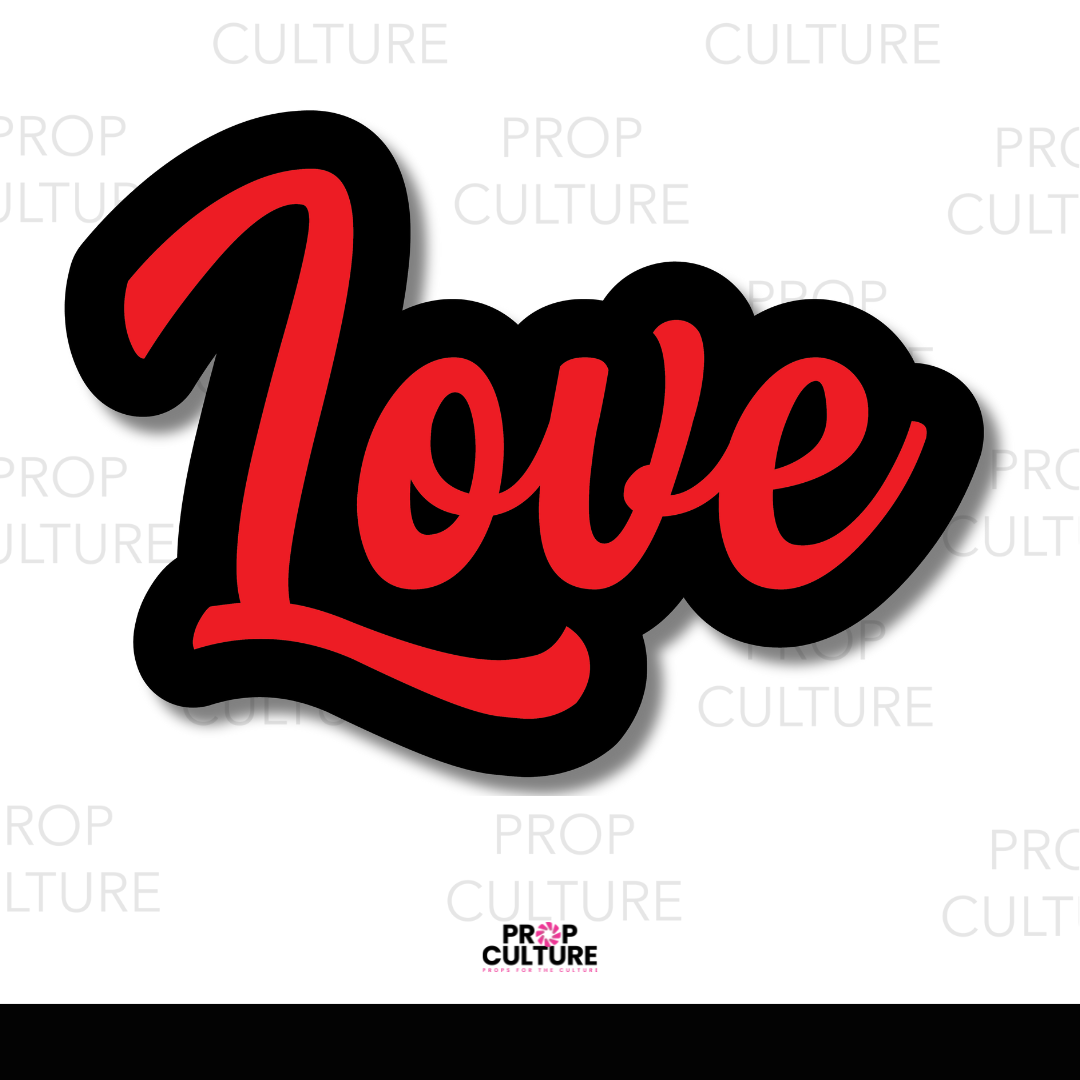 Love Word Prop
