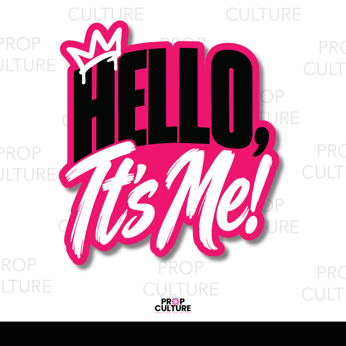 Hello, It's Me! Word Prop {Backordered - Est to ship wk of 10.12}