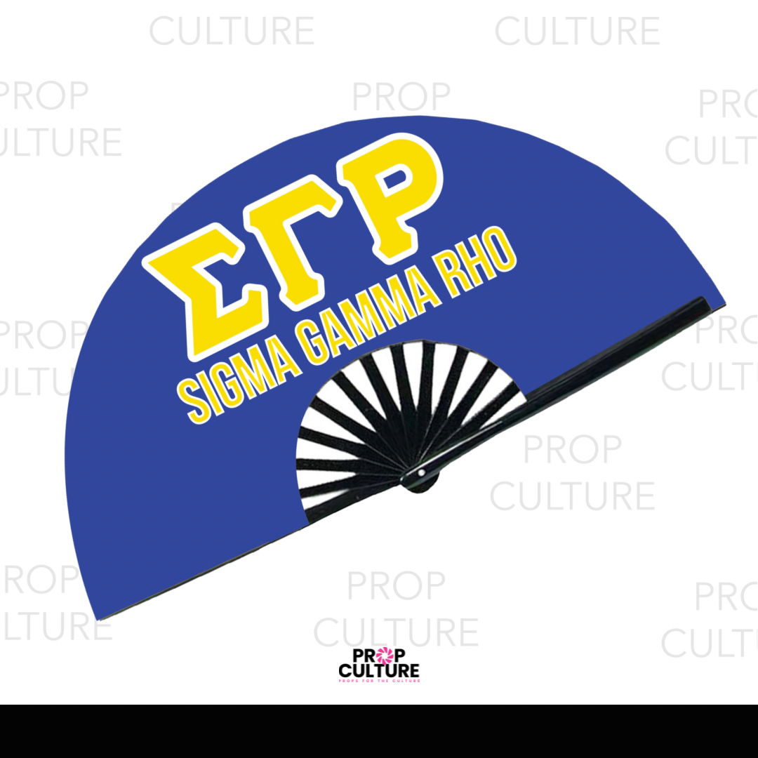 Sigma Gamma Rho Statement Fan