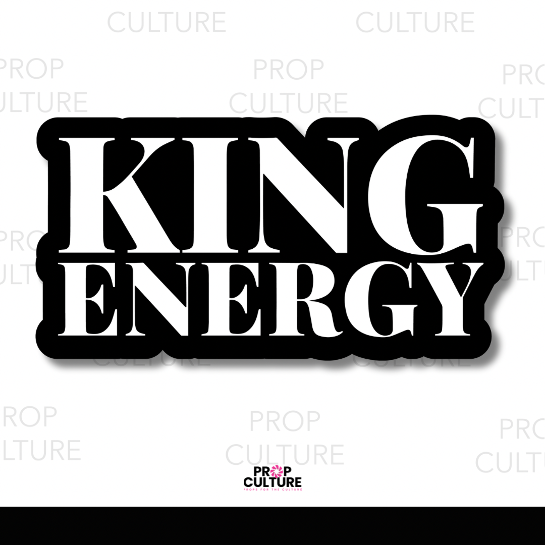King Energy Word Prop {Backordered - Est to ship wk of 10.12}