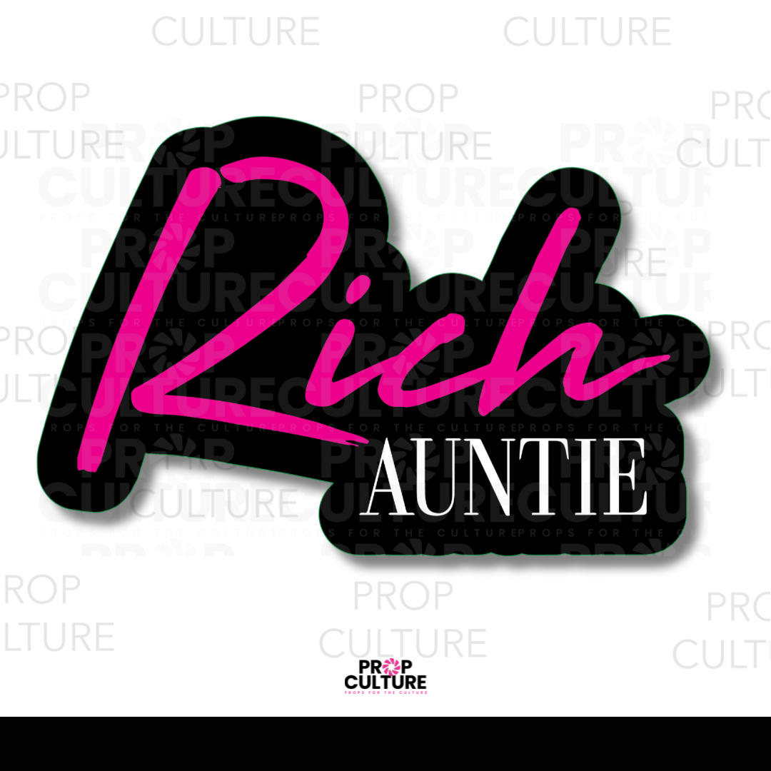 Rich Auntie Word Prop {Backordered - Est to ship wk of 10.12}