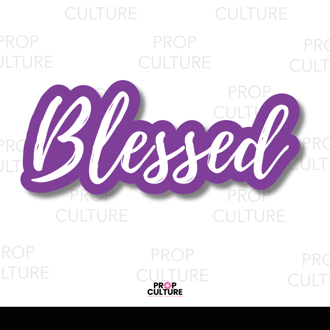 Blessed Word Prop {Backordered - Est to ship wk of 12.01}