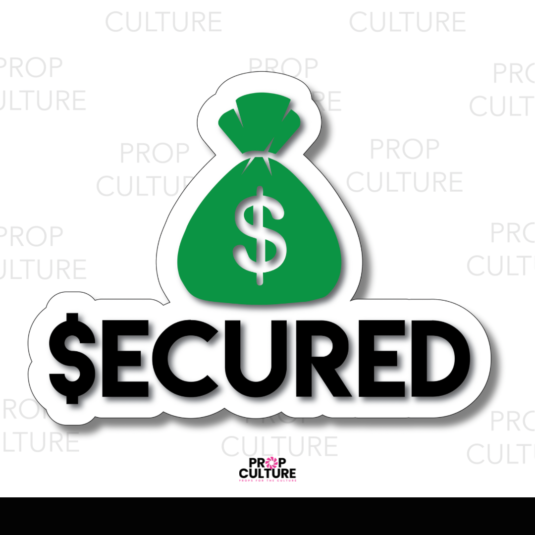 Bag Secured Individual Word Prop