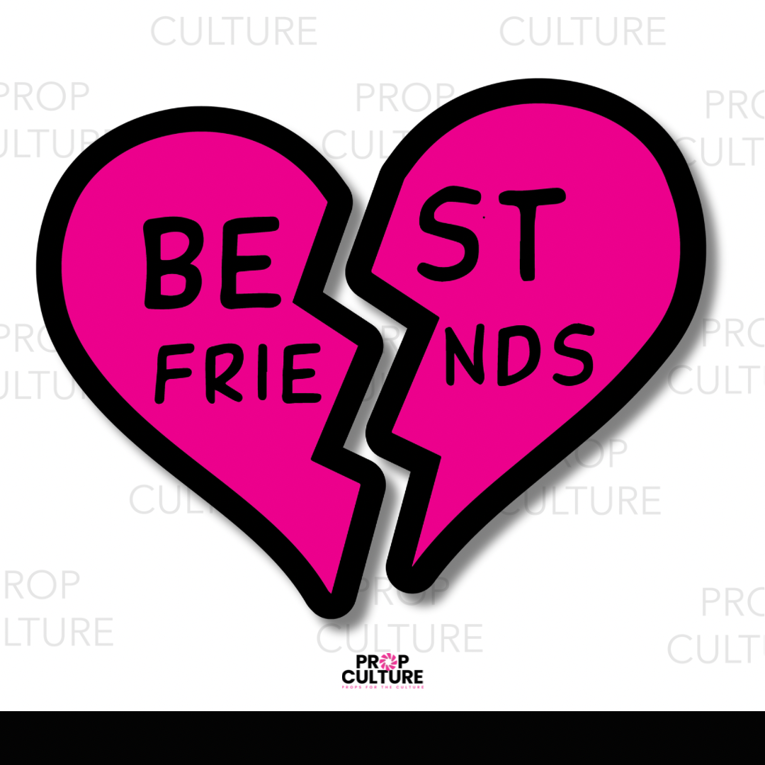 Best Friends - 2 Piece Heart Prop