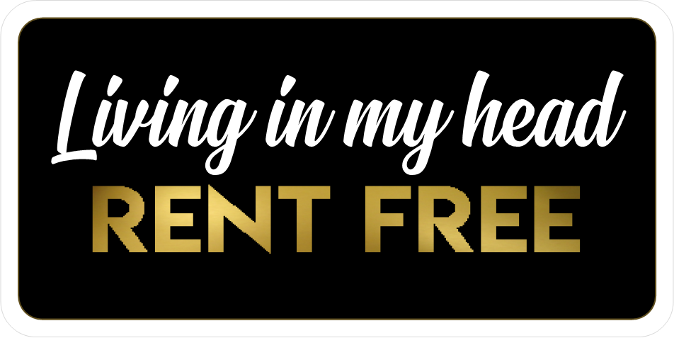 B-Stock Touch Grass / Living in my head Rent Free Prop