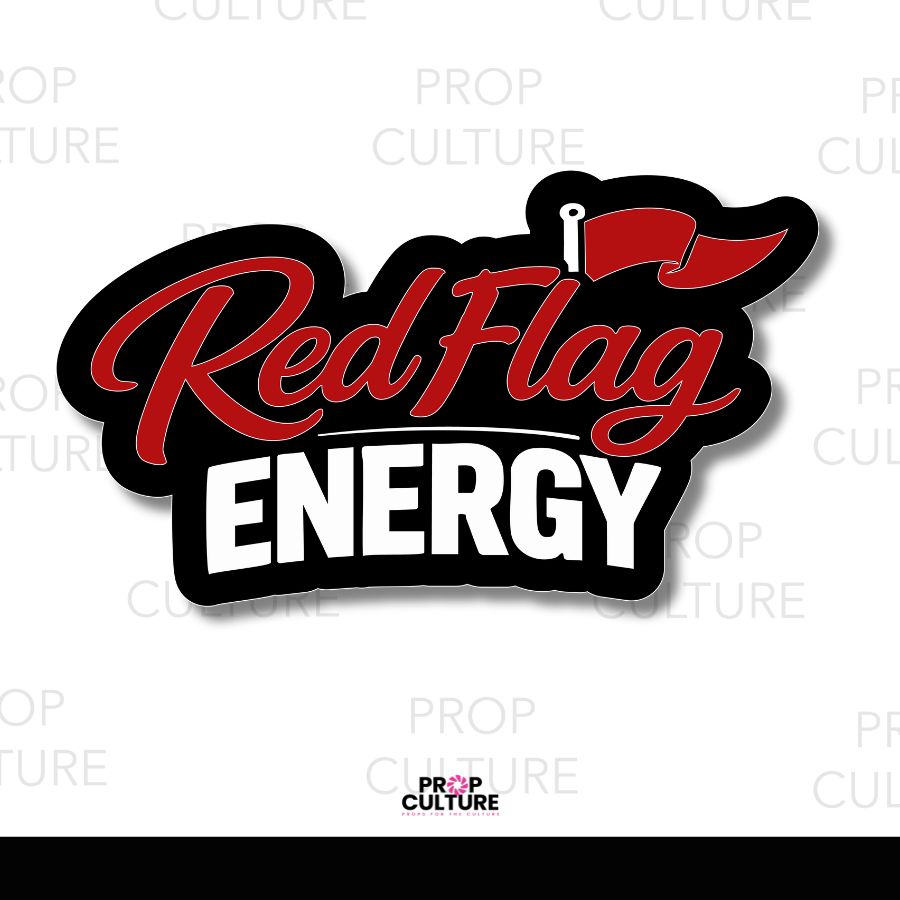 Red Flag Energy Word Prop {Backordered - Est to ship wk of 03/09}