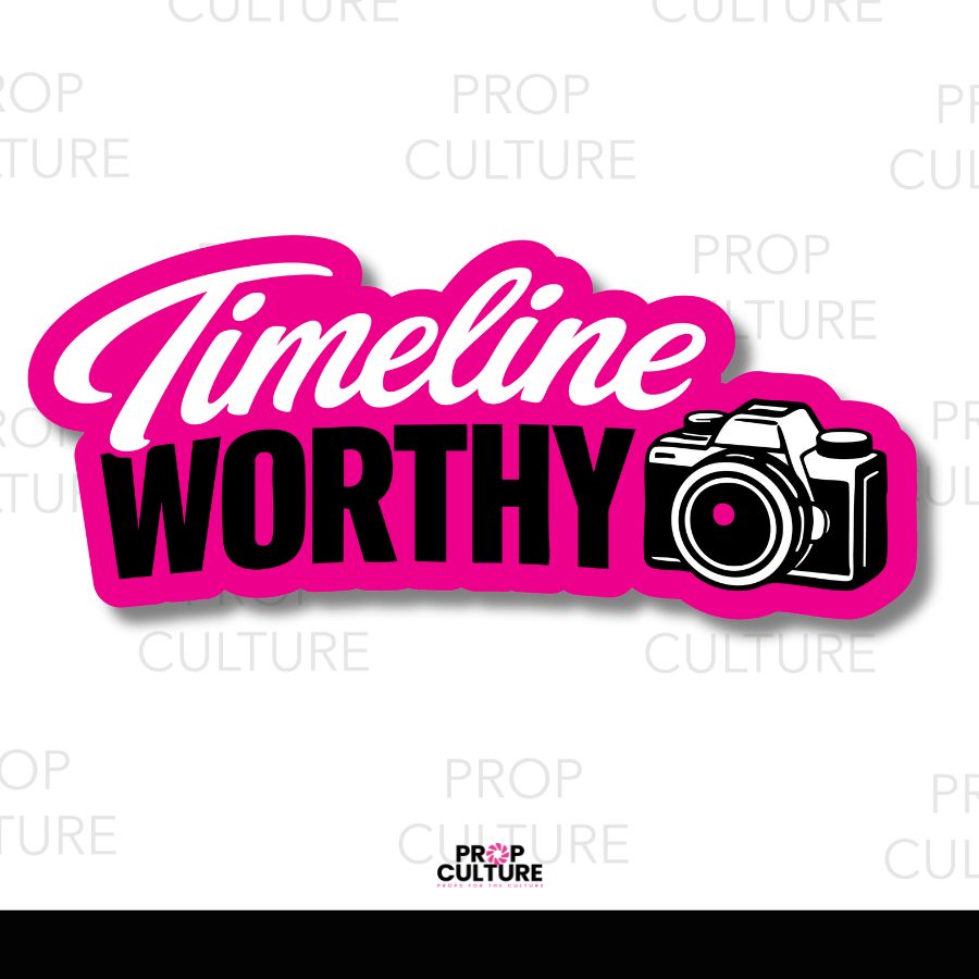 Timeline Worthy Word Prop {Backordered - Est to ship wk of 06.15}