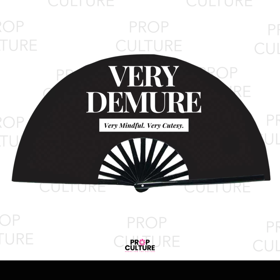 Very Demure. Very Mindful. Very Cutesy Statement Fan
