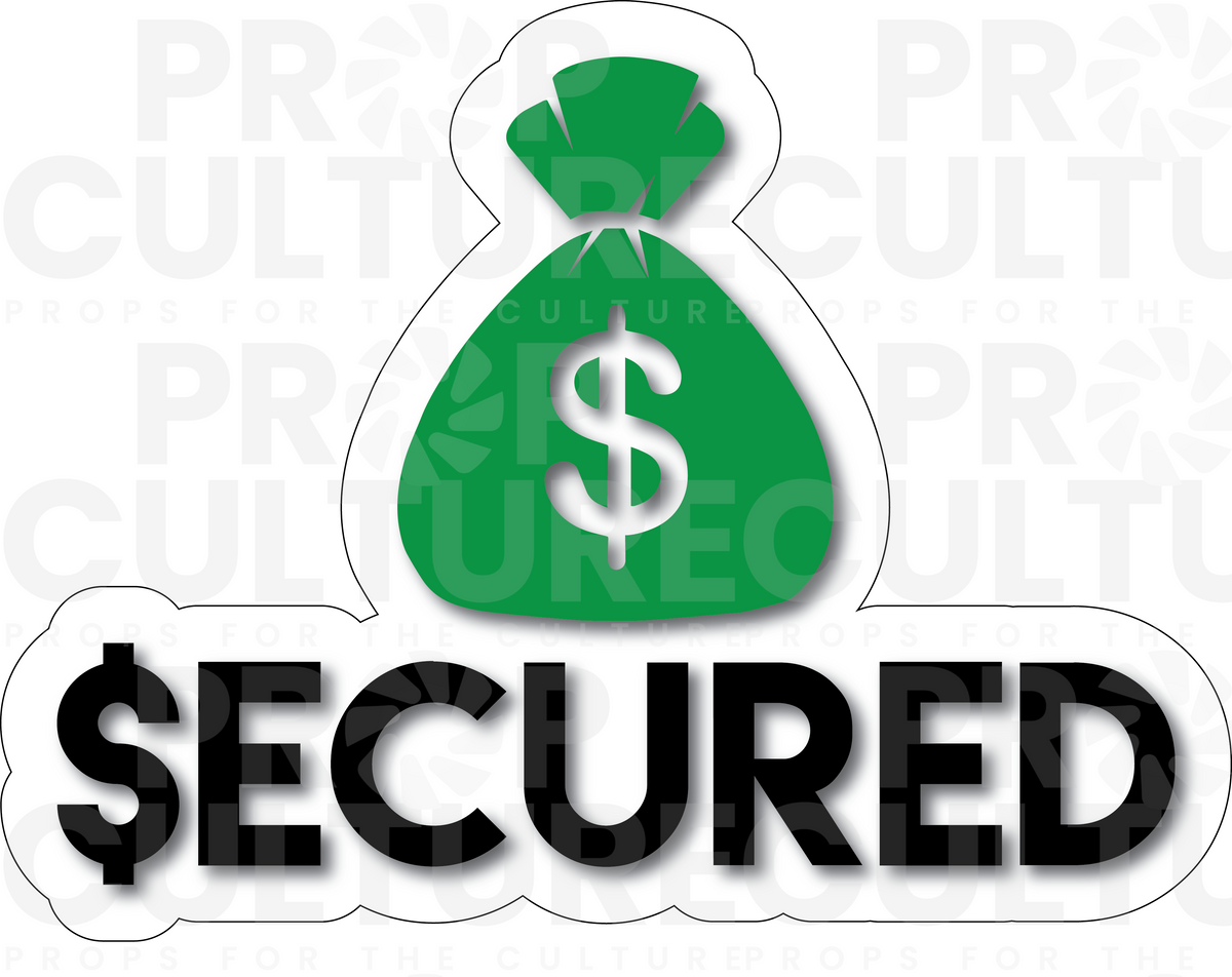 Bag Secured Word Prop