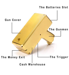 Gold Money Gun