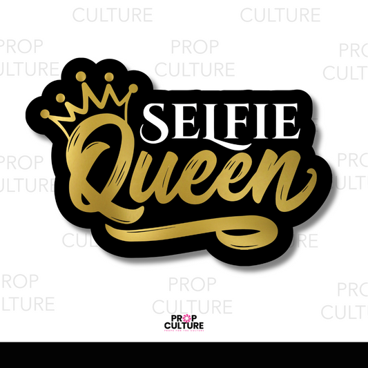 Selfie Queen Word Prop
