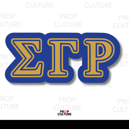 Sigma Gamma Rho Word Prop