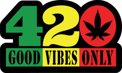 420 Good Vibes Only Word Prop