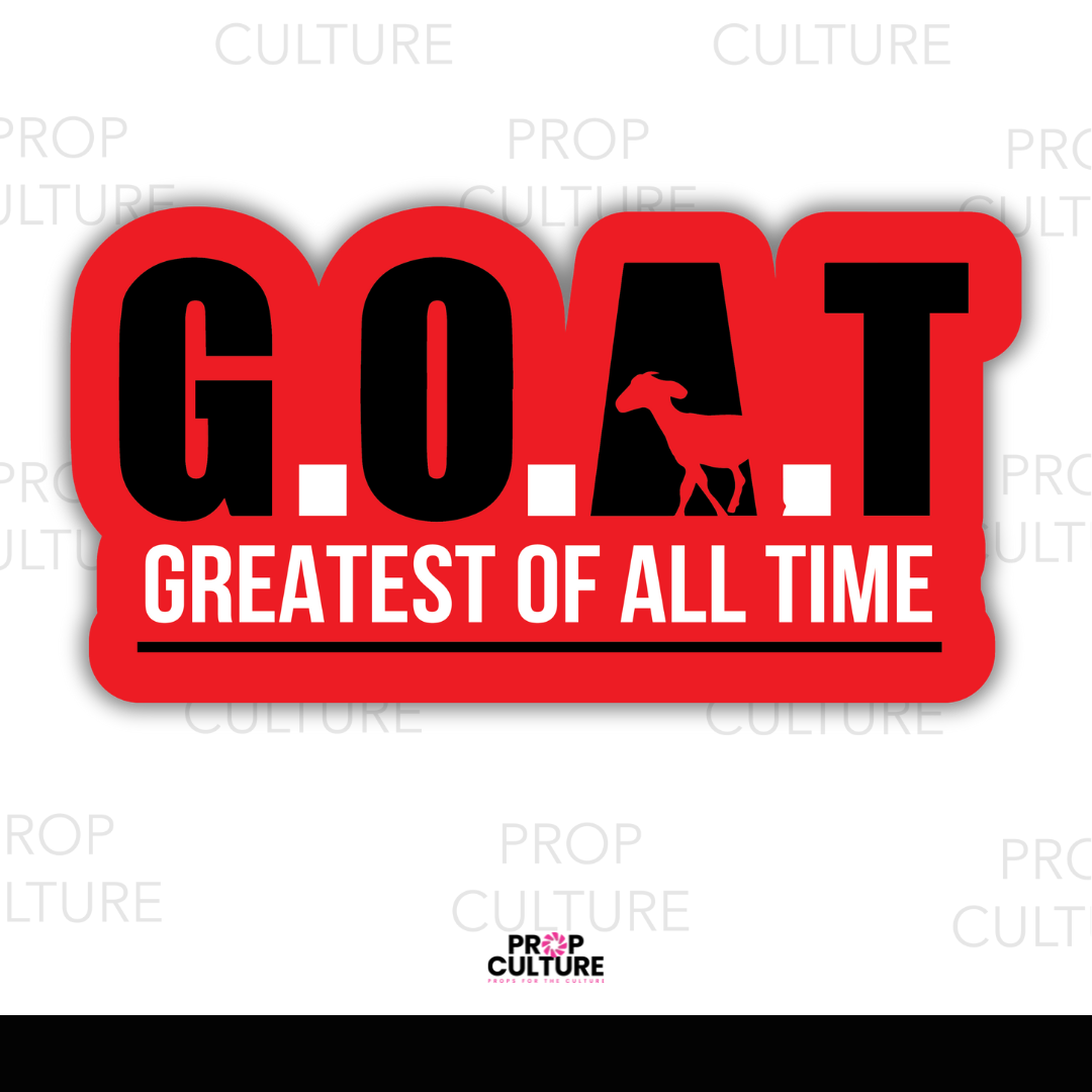 Goat In Words GOAT {Greatest of all Time} Word Prop | Photo Booth Prop – Prop Culture