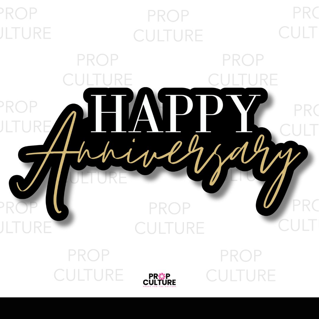 Happy Anniversary Word Prop {Backordered - est to ship wk of 02.10}