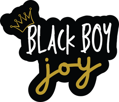 Black Boy Joy Word Prop