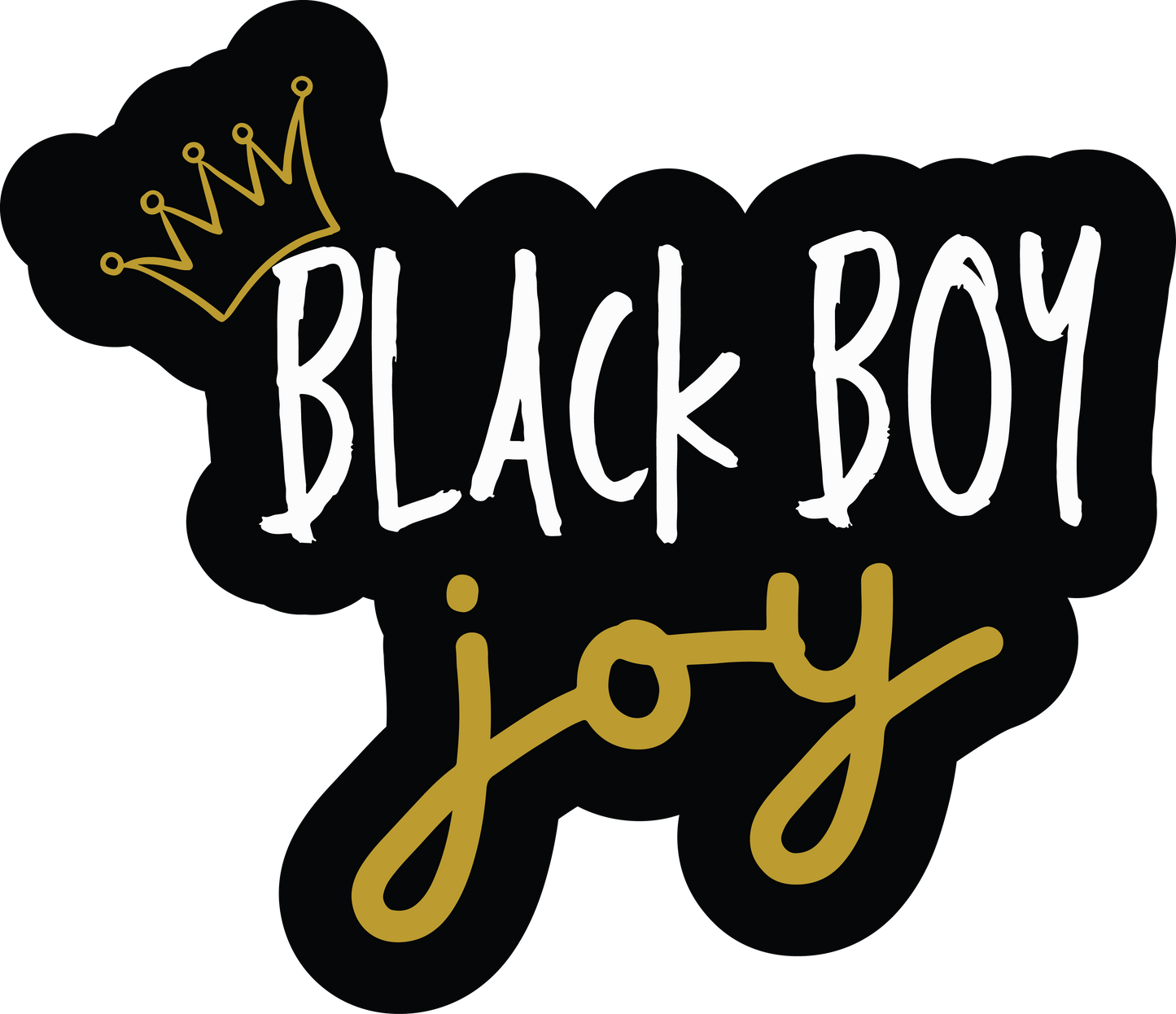 B-Stock Black Boy Joy Word Prop