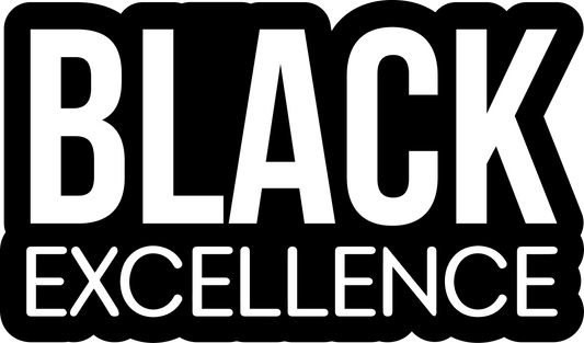 B-Stock Black Excellence Word Prop