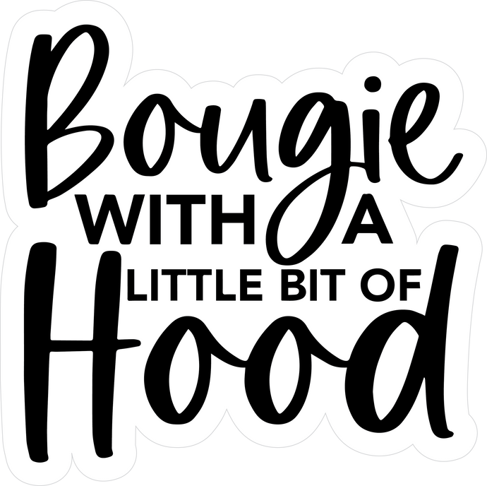 Bougie with a Little Bit of Hood Word Prop {Backordered - Est to ship wk of 05.27}