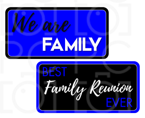 Display | Best Family Reunion Ever / We Are Family