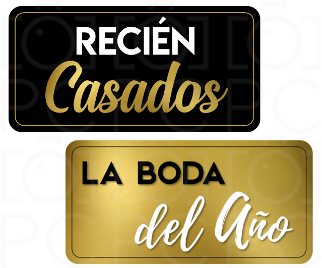 Display | Recién Casados / La boda del año