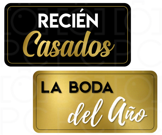 Display | Recién Casados / La boda del año