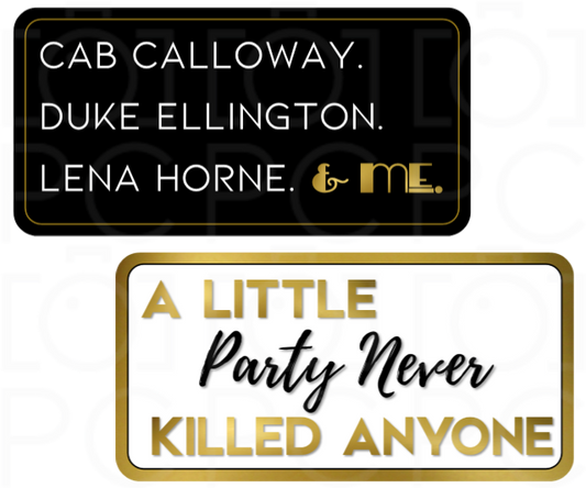 Display | A Little Never Killed Anyone / Cab Calloway, Duke Ellington, Lena Horne, & Me