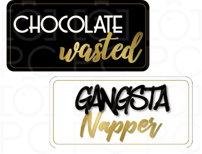 Display | Chocolate Wasted / Gangsta Napper