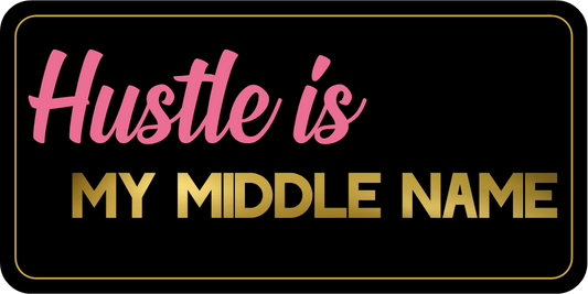 B-Stock Hustle is my middle name/ Wake. Slay. Boss. Repeat. Prop