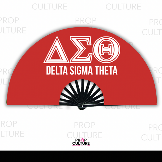 Delta Sigma Theta Statement Fan {Pre-Order - Est to ship wk of 04.28}