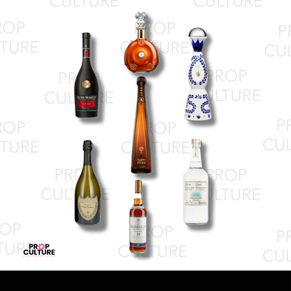 Premium Alcohol Liquor 16" Bottles Prop Pack {Backordered - est to ship wk of 02.10}