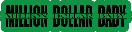 Million Dollar Baby Word Prop