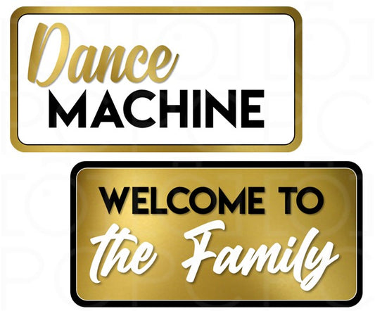 Display | Welcome to the Family / Dance Machine