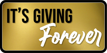 B-Stock Bride Tribe/It's Giving Forever Prop