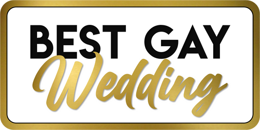 B-Stock Best Gay Wedding / Equally Wed Prop