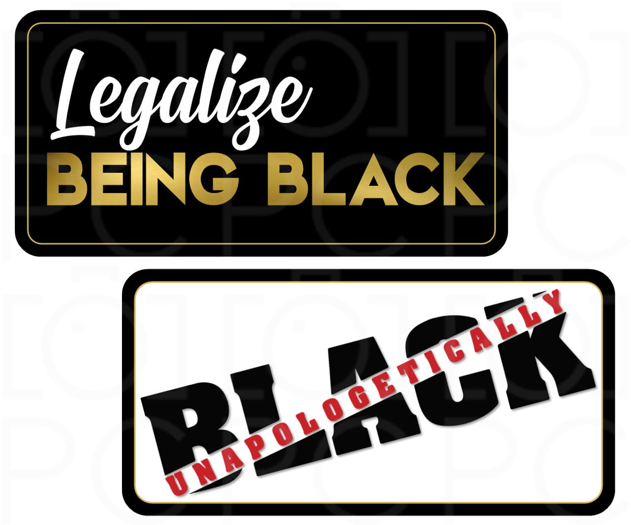 B-Stock - Legalize Being Black / Unapologetically Black