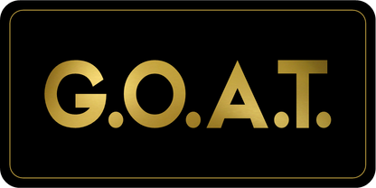 B-Stock Living My Life Like It's Golden / G.O.A.T  Prop