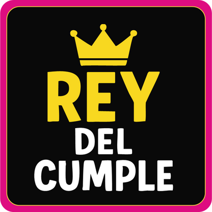 Display | Rey del Cumple {Birthday King} / Pastel + Shots = Yo {Cake + Shots = Me}