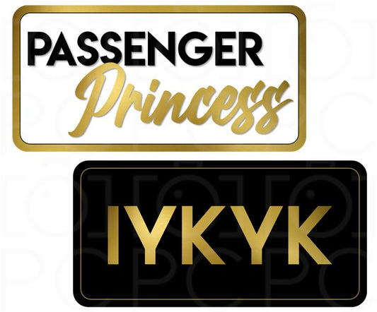 Display | Passenger Princess / IYKYK