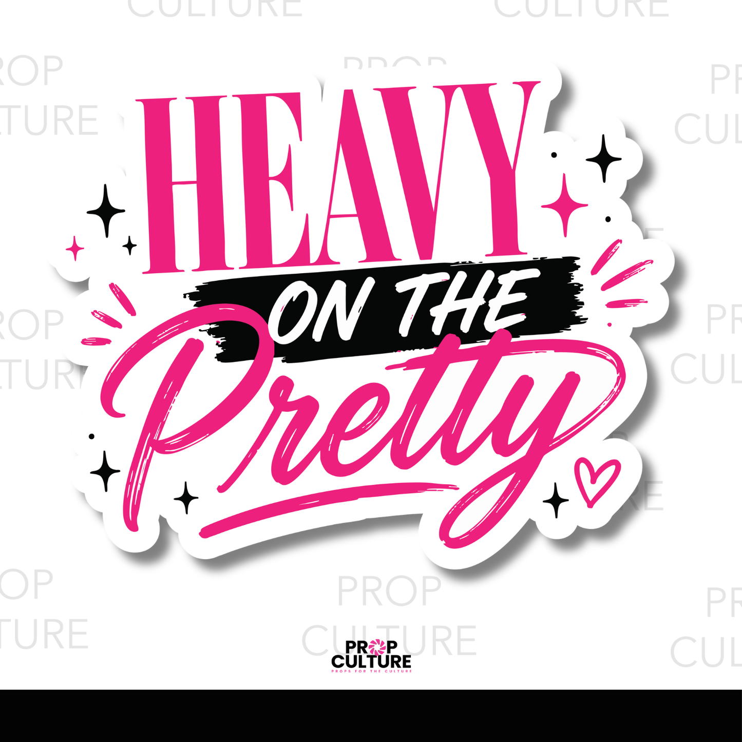 Heavy on the Pretty Word Prop {Preorder - Est to ship wk of 06.15}