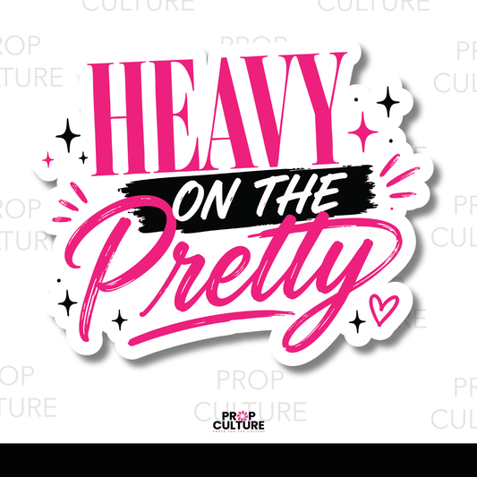 Heavy on the Pretty Word Prop {Preorder - Est to ship wk of 06.15}