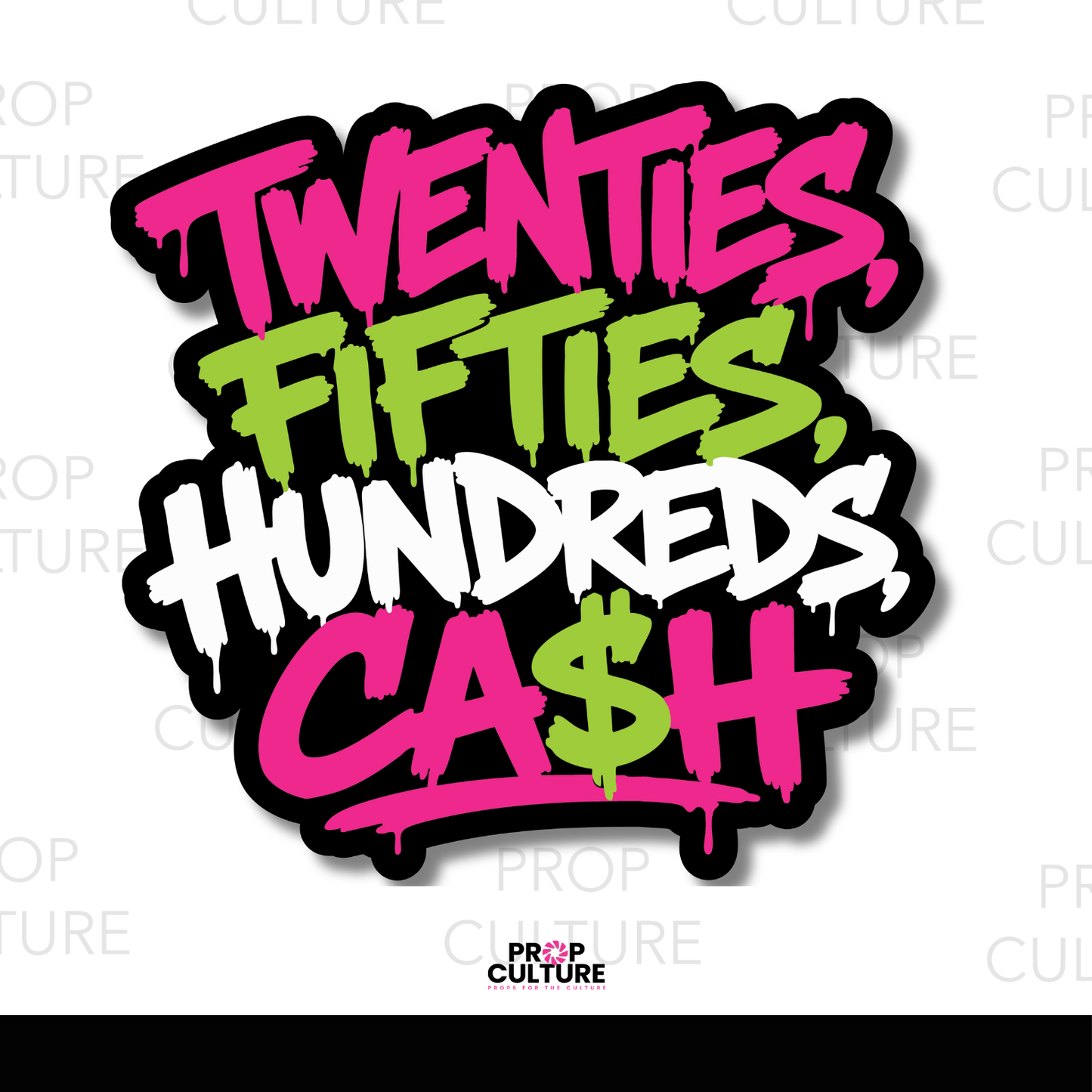 Twenties, Fifties, Hundreds Cash {Preorder - Est to ship wk of 06.15}