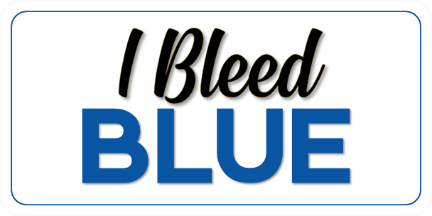 B-Stock ΦΒΣ Established 1914 / I Bleed Blue Prop