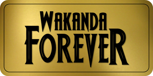 B-Stock  Wakanda Forever/Black Panther Prop