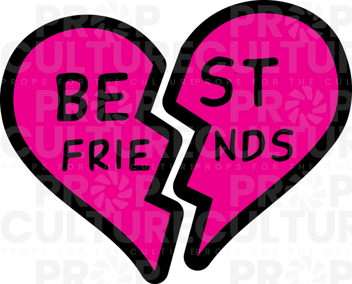 Best Friends - 2 Piece Heart Prop