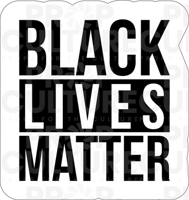 Black Lives Matter Individual Word Prop