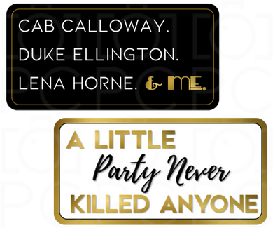 B-Stock - Cab Calloway. Duke Ellington. Lena Horne. & Me. / A Little Party Never Killed Anyone